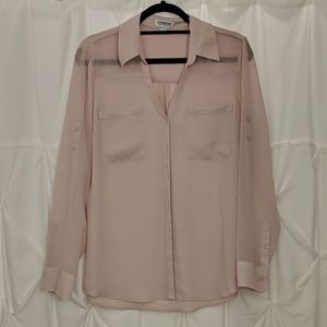 Blush blouse